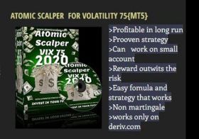 Atomic Scalper for Volatility 75 MT5 (Deriv)