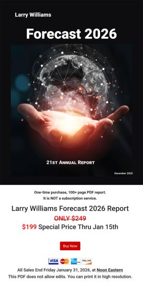 Larry Williams Forecast Report 2026