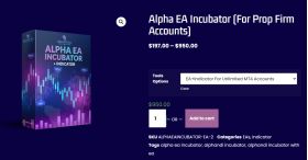 Alpha EA Incubator (For Prop Firm Accounts)